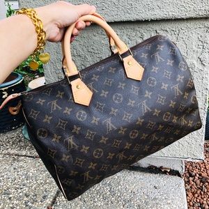 ❤️AUTH Louis Vuitton Speedy 35 Monogram Handbag❤️